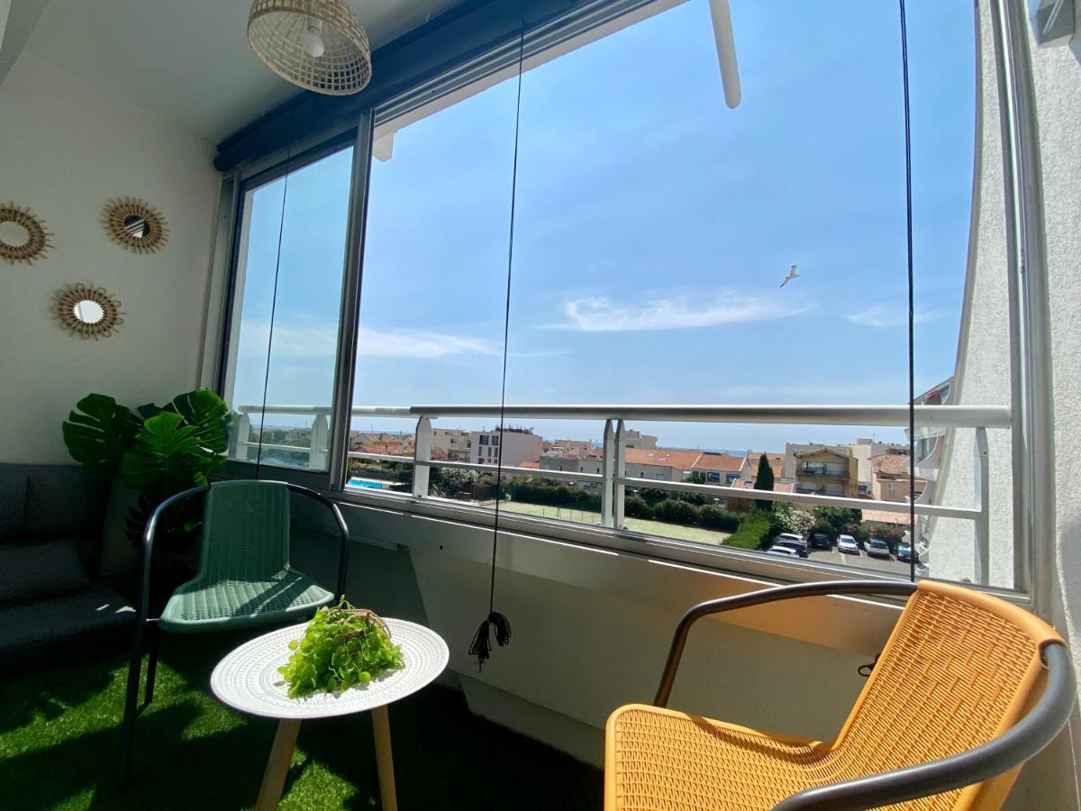 *les Voiliers, Studio, Vue Sur Mer, Wifi, Parking* Appartement Mauguio