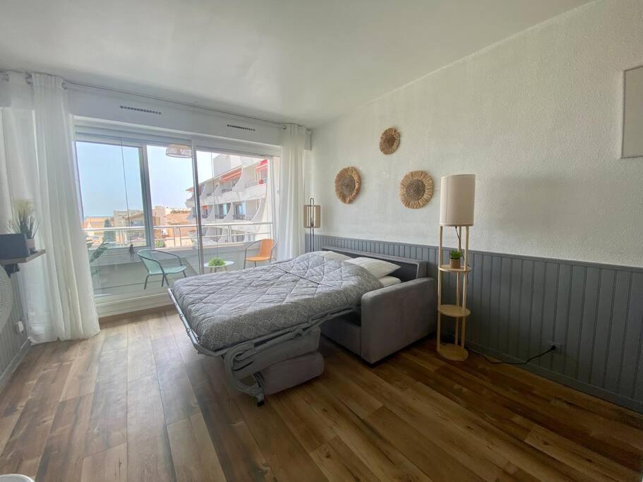 Appartement *les Voiliers, Studio, Vue Sur Mer, Wifi, Parking* *